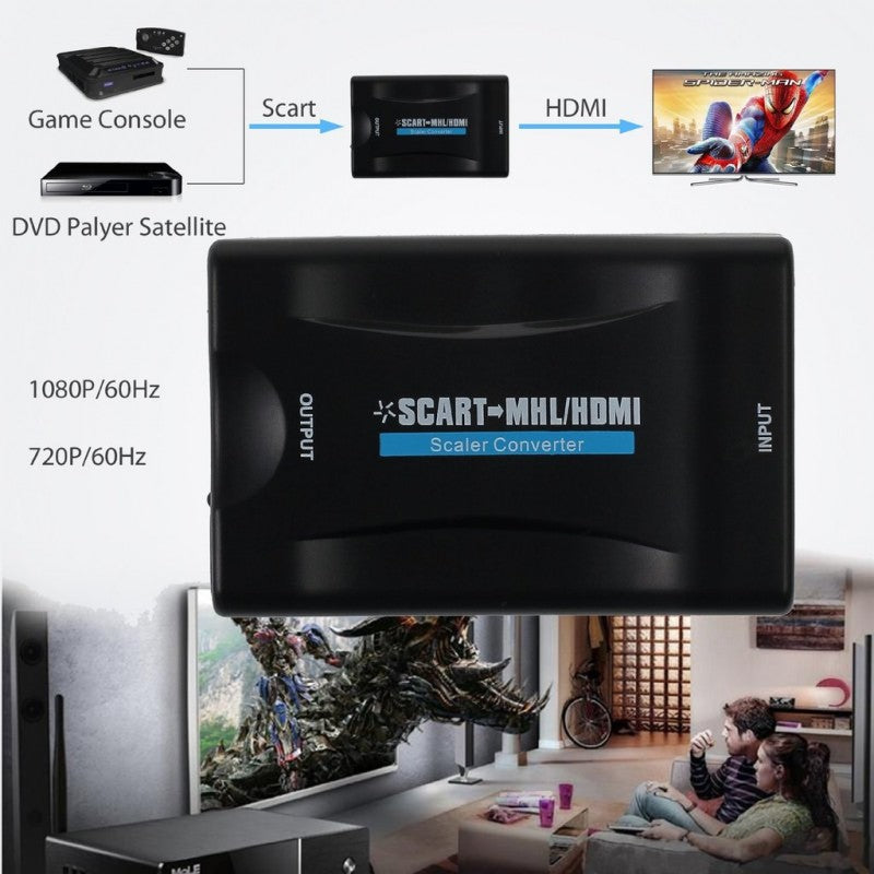 Omvandlare Scart till HDMI Full HD (1080p). Generic