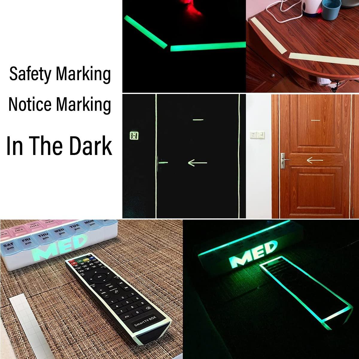 20mm Självlysande tejp 5 meter Glow In Dark Generic