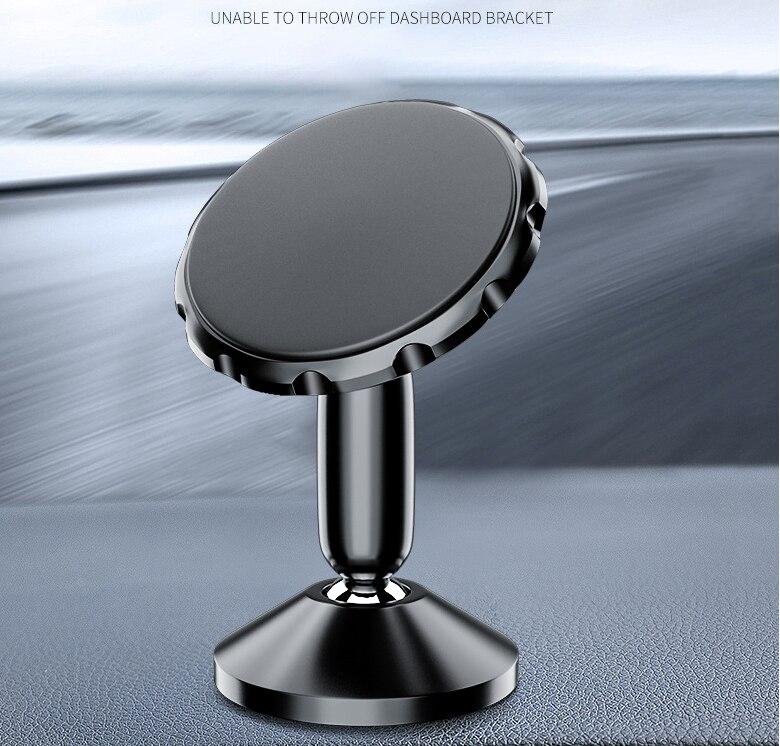 2X 360 Universal Magnetisk Mobil hållare till bilen Svart Generic