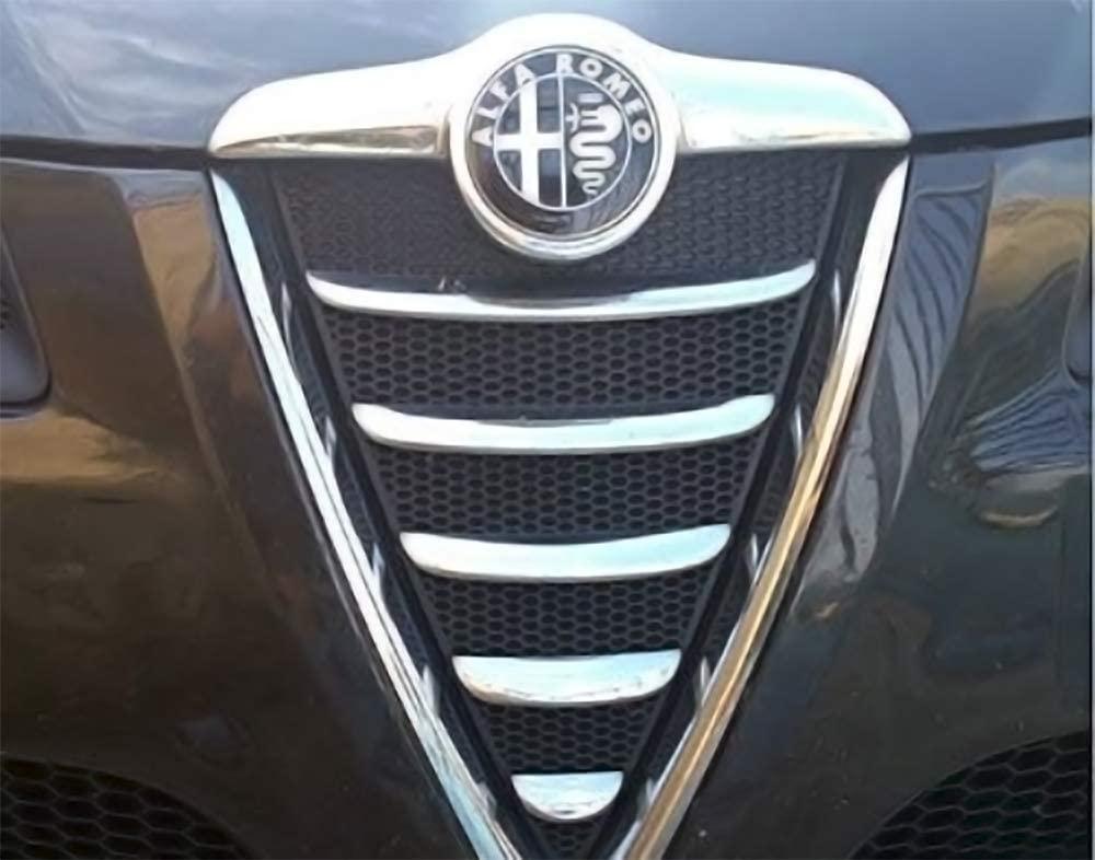 2X Svart 74mm Alfa Romeo Motorhuv Bagagelucka Emblem Generic