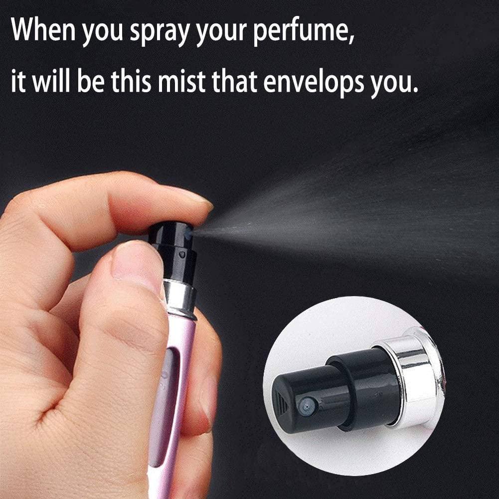 2X Perfume Atomizer 8 ml Parfymflaska för resa Generic
