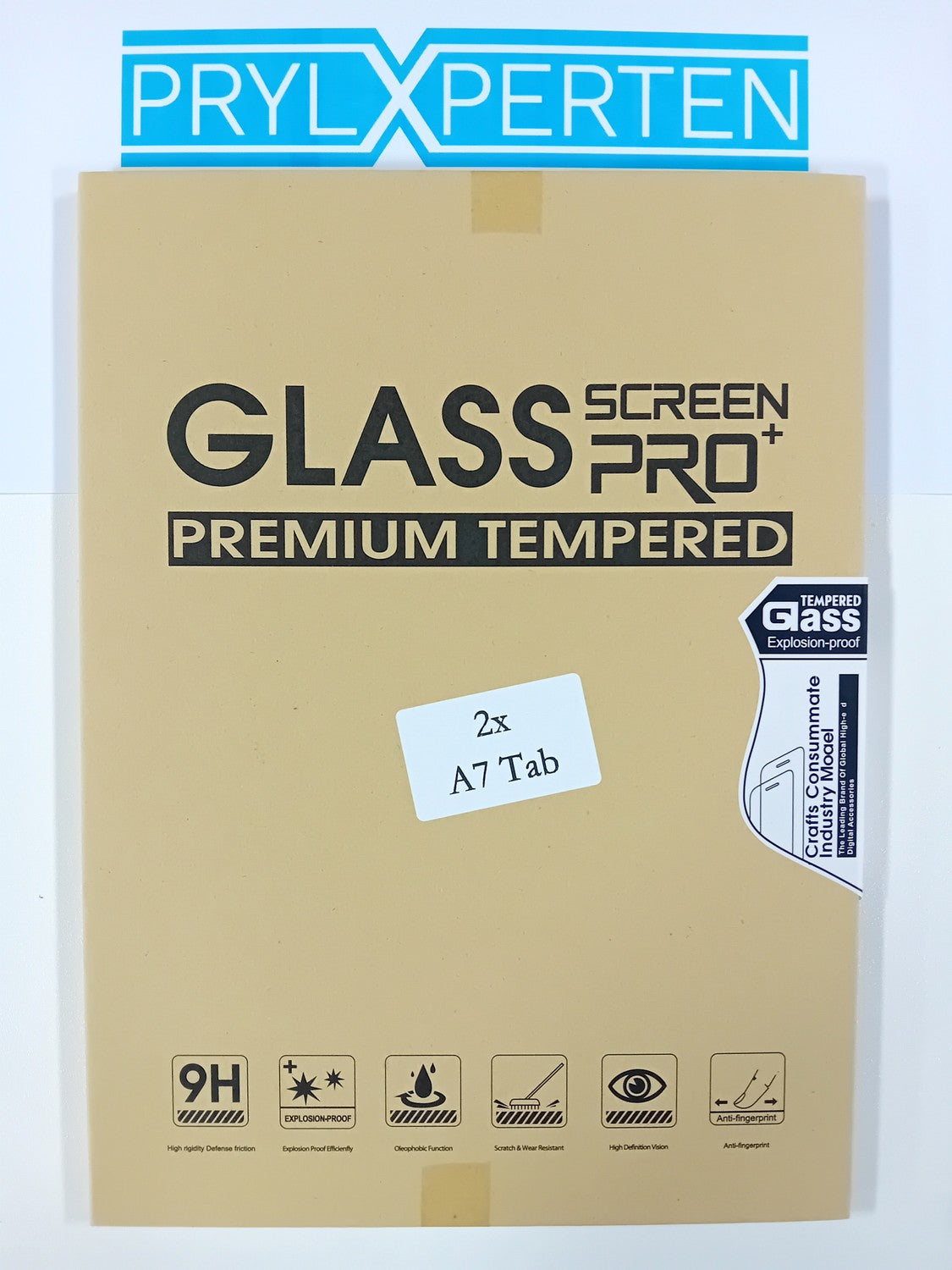 2X Displayskydd i härdat glas till Samsung A7 Tab Generic