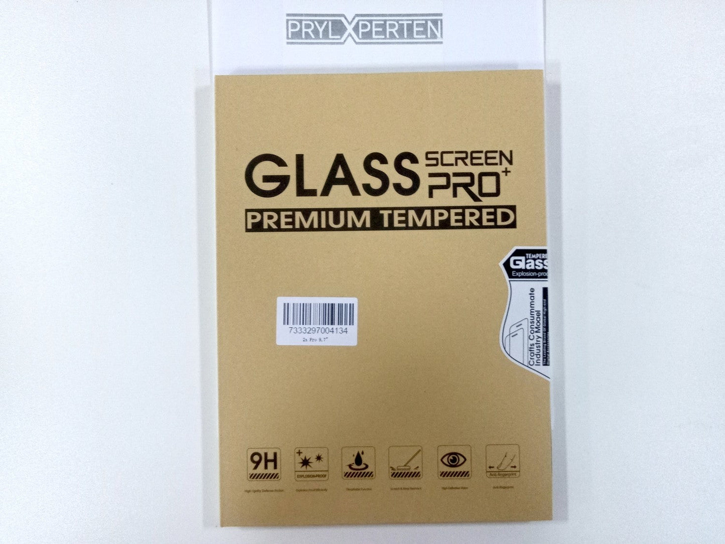 2X Displayskydd i härdat glas till iPad Pro 9,7 tum iPad 9,7" 2018 6:e gen Generic