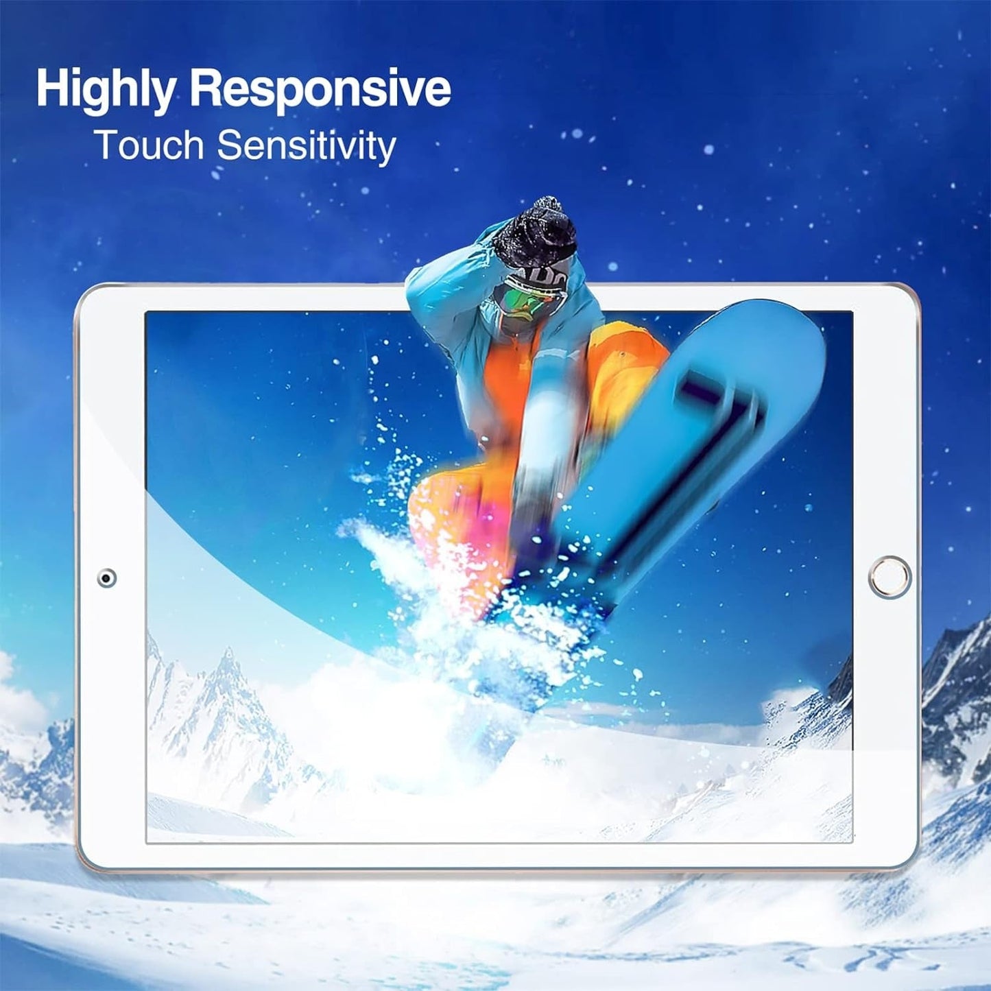 2X Displayskydd i härdat glas till iPad Pro 9,7 tum iPad 9,7" 2018 6:e gen Generic