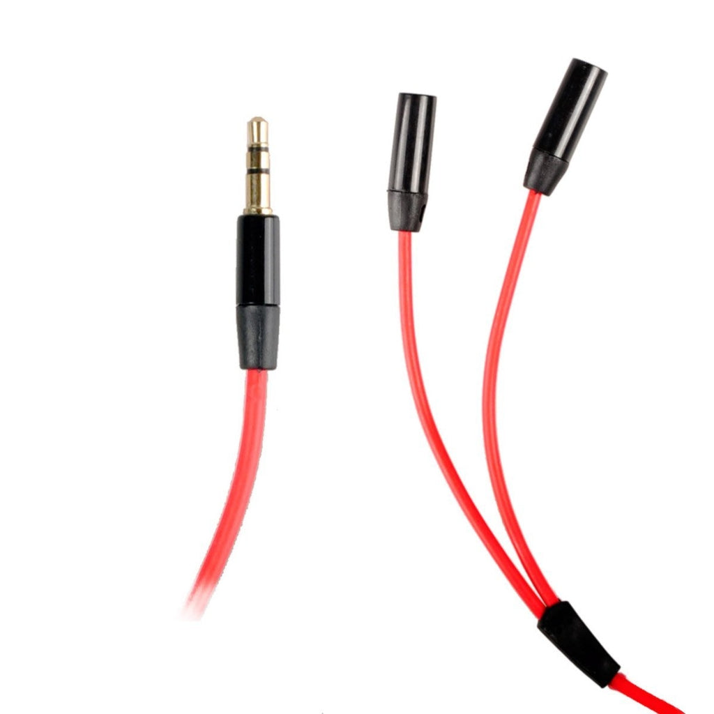 2st. 3.5 mm hane till 2 hona Y Splitter Audio kabel Generic