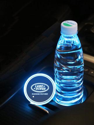 2X Land Rover logo Led bottenplatta till mugghållare Generic