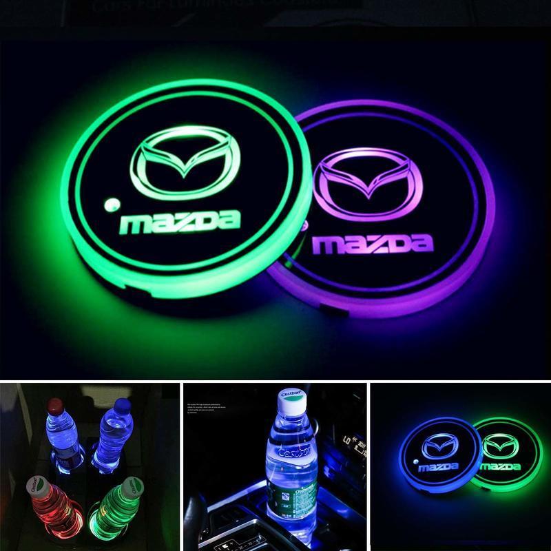 2X Mazda Led bottenplatta till mugghållare Generic
