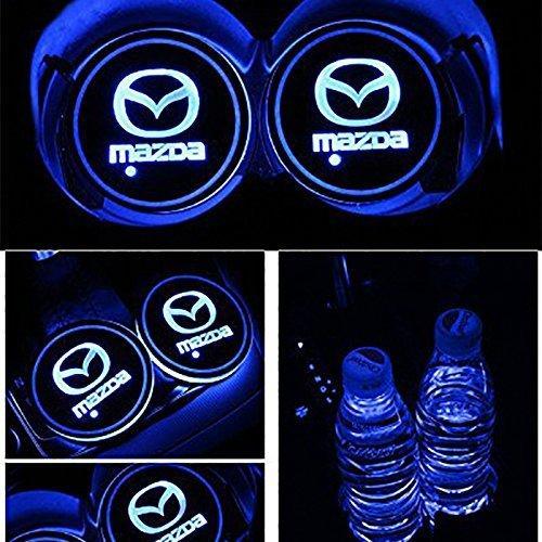 2X Mazda Led bottenplatta till mugghållare Generic