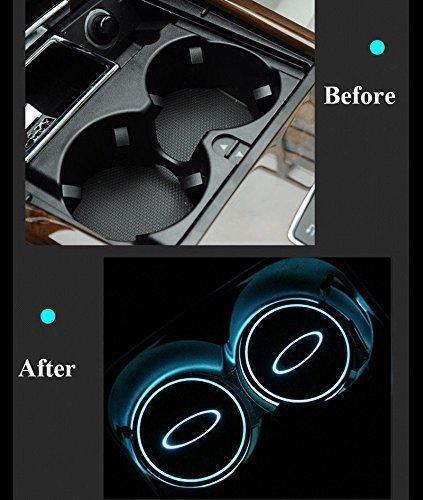 2X Mazda Led bottenplatta till mugghållare Generic