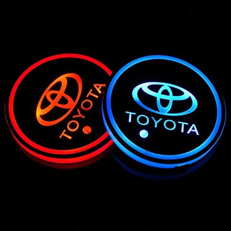 2X Toyota Led bottenplatta till mugghållare Generic