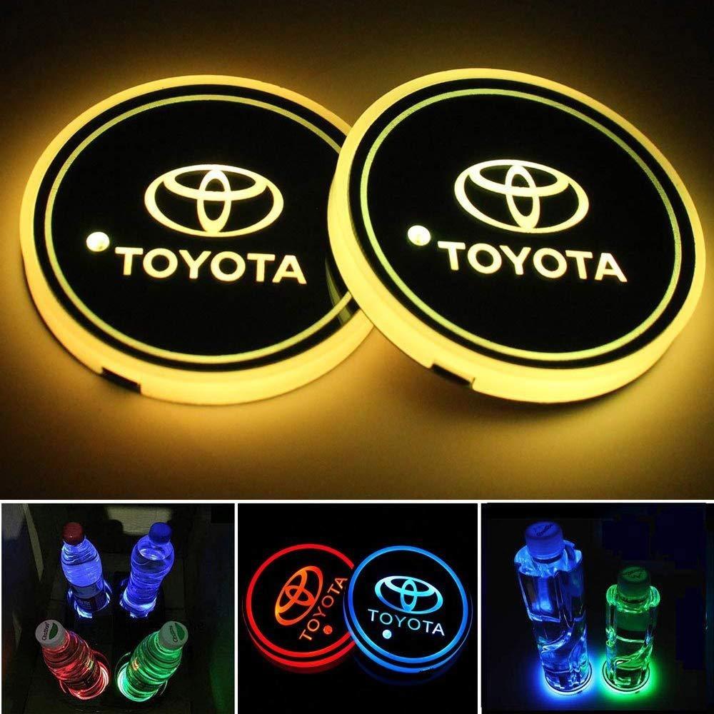 2X Toyota Led bottenplatta till mugghållare Generic