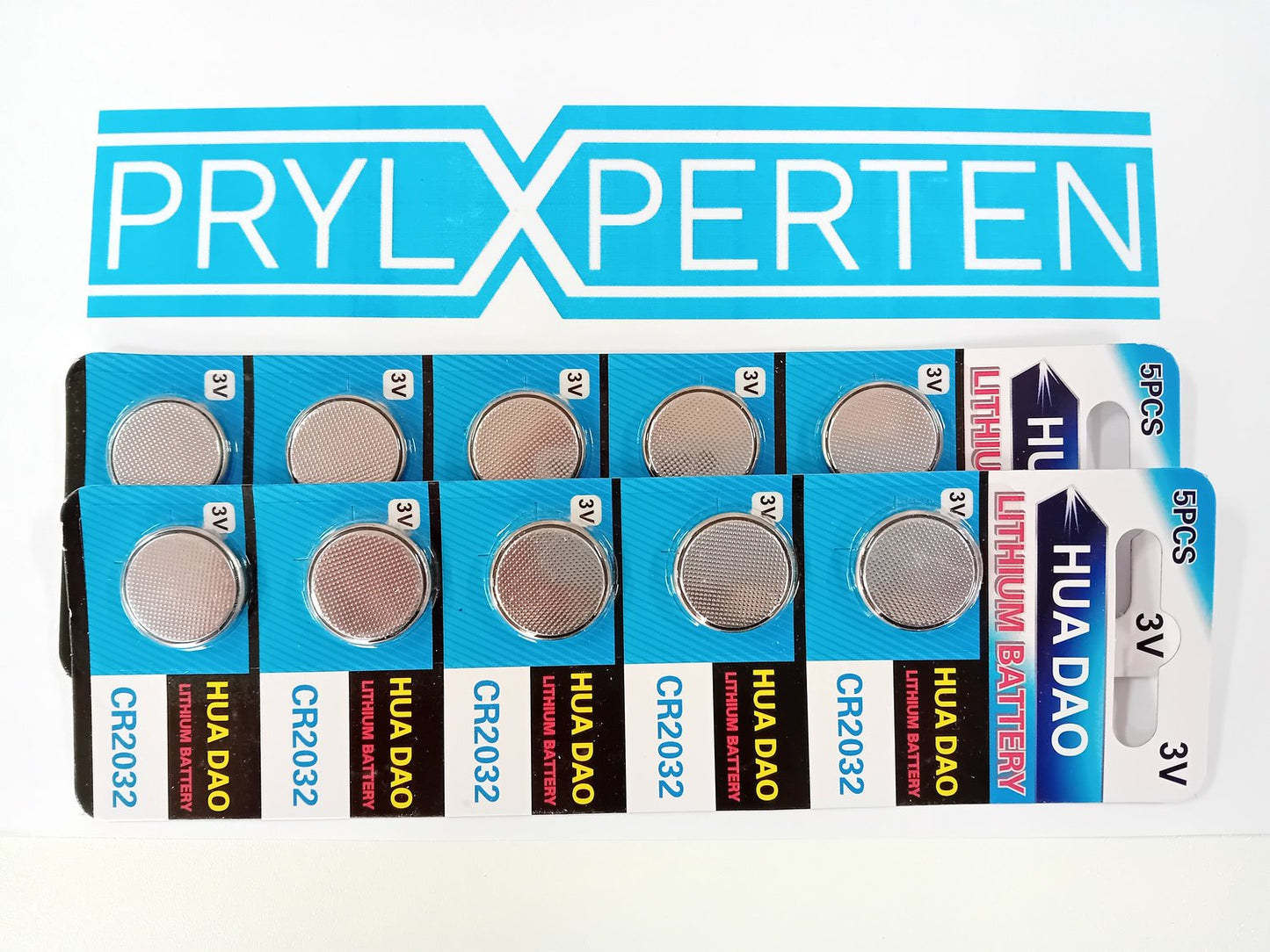 2X 5pack Litiumbatteri Batteri CR2032 3V Generic