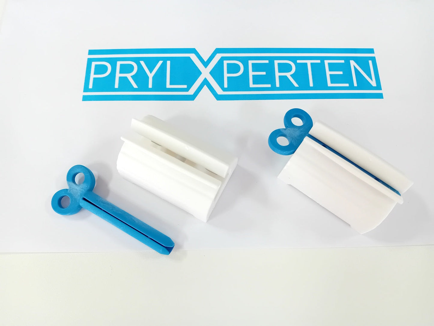 2x Blå Tandkrämsklämma Tubpress Tubhållare Generic