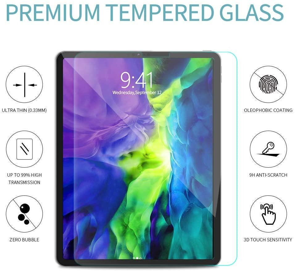 2x Displayskydd i härdat glas till iPad Air 4/5, Pro 11" Generic
