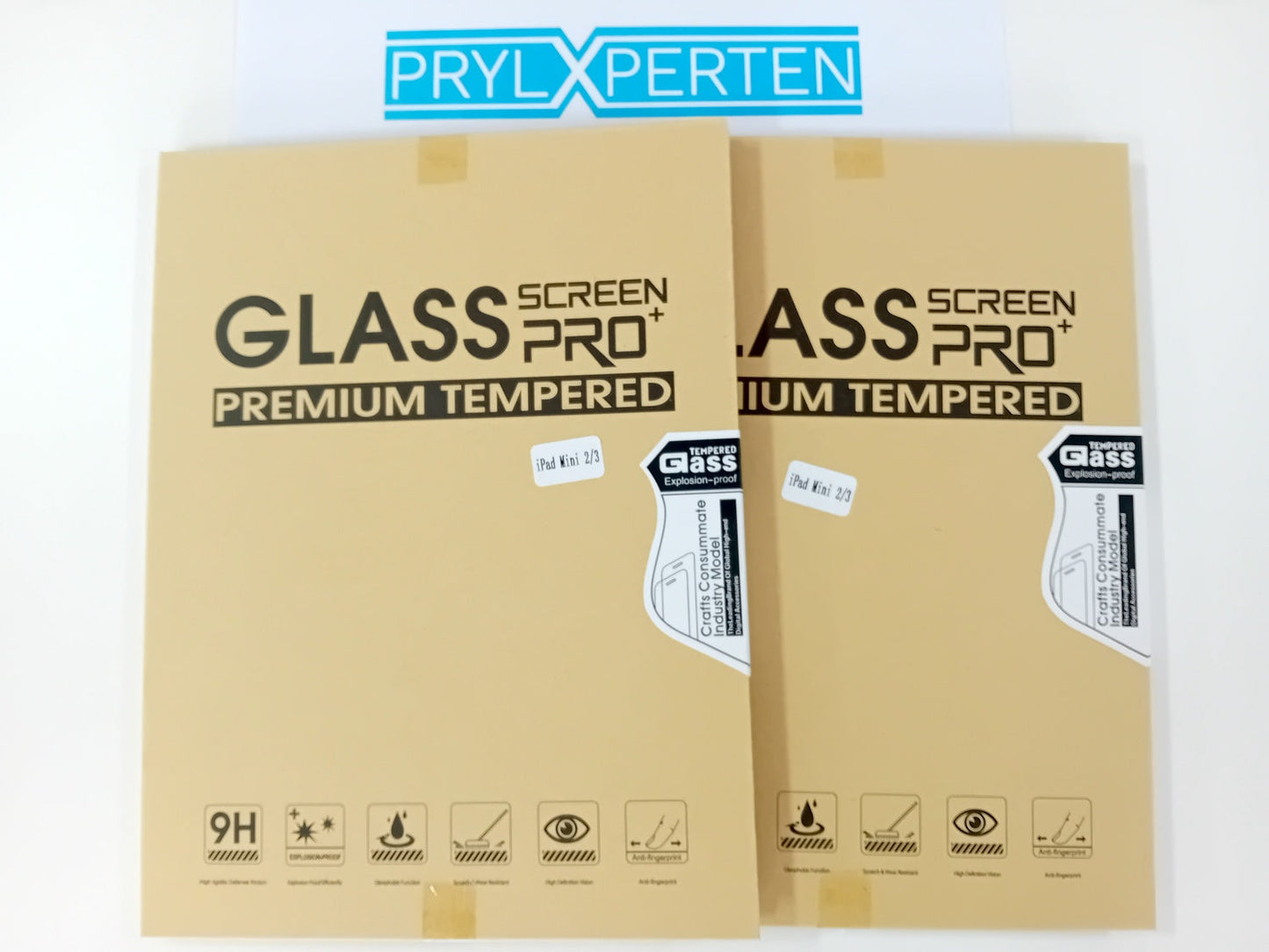 2x Displayskydd i härdat glas till iPad Mini 2/3 Generic