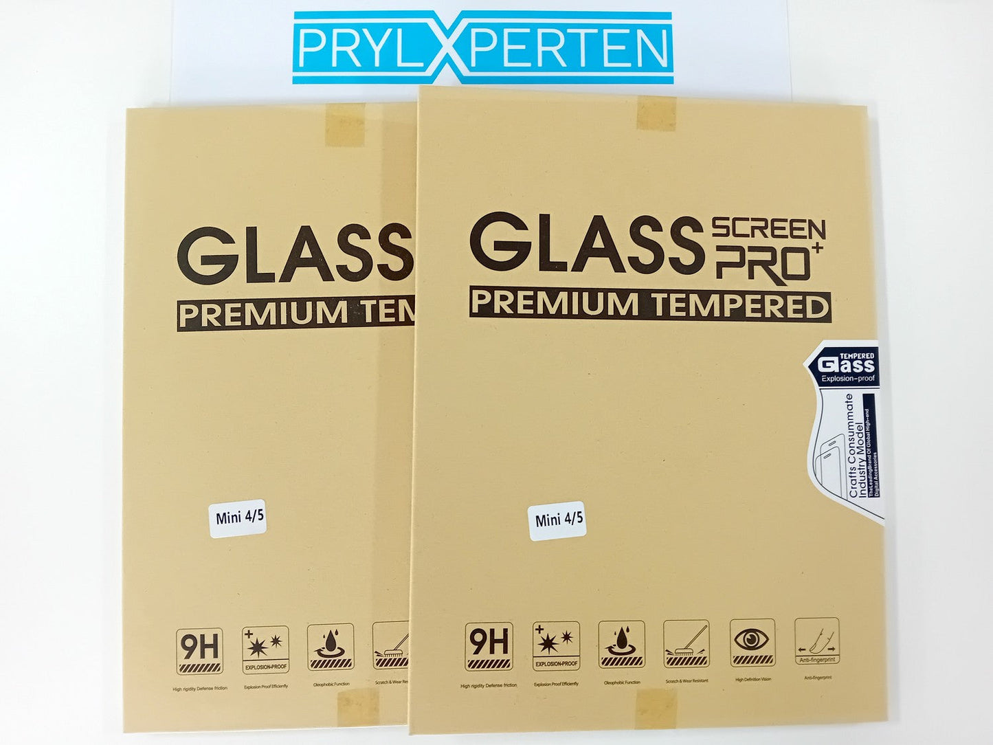 2x Displayskydd i härdat glas till iPad Mini 4/5 Generic