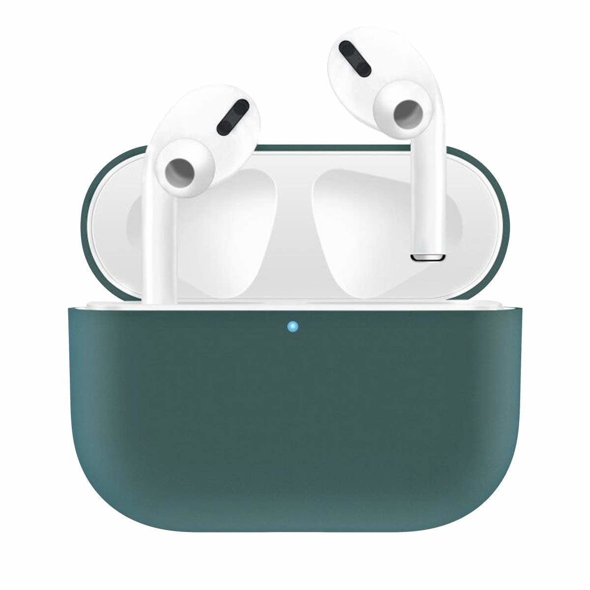 2x Silikonskal fodral för Apple Airpods PRO Grön Generic