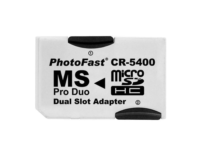 2x MicroSD till Memory Stick PRO Dual adapter Generic