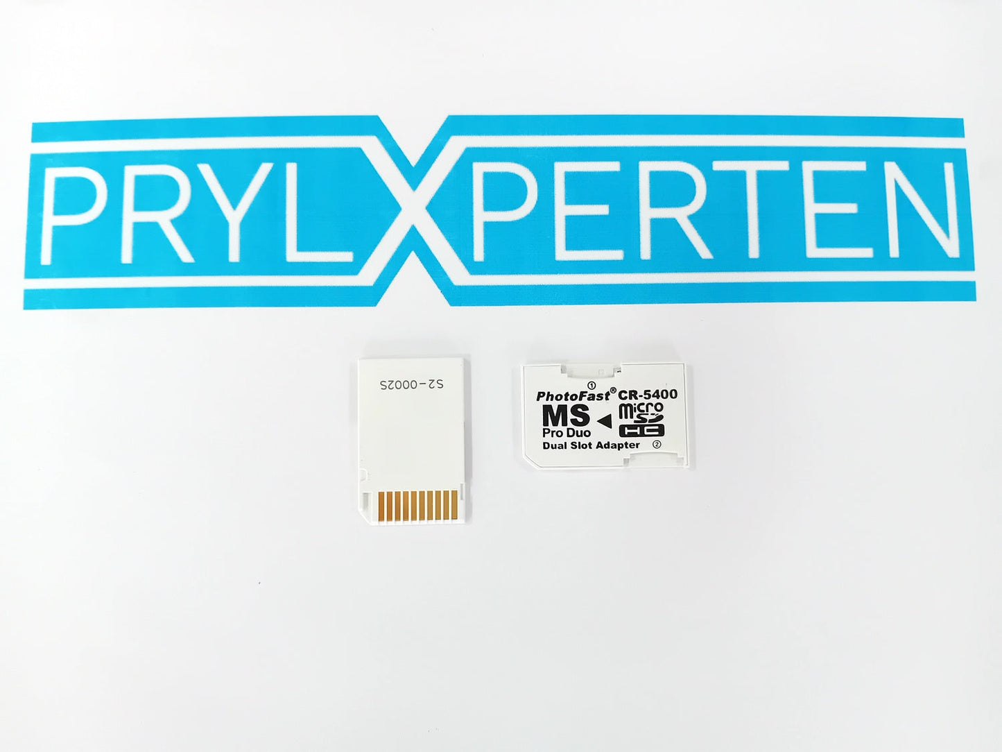 2x MicroSD till Memory Stick PRO Dual adapter Generic