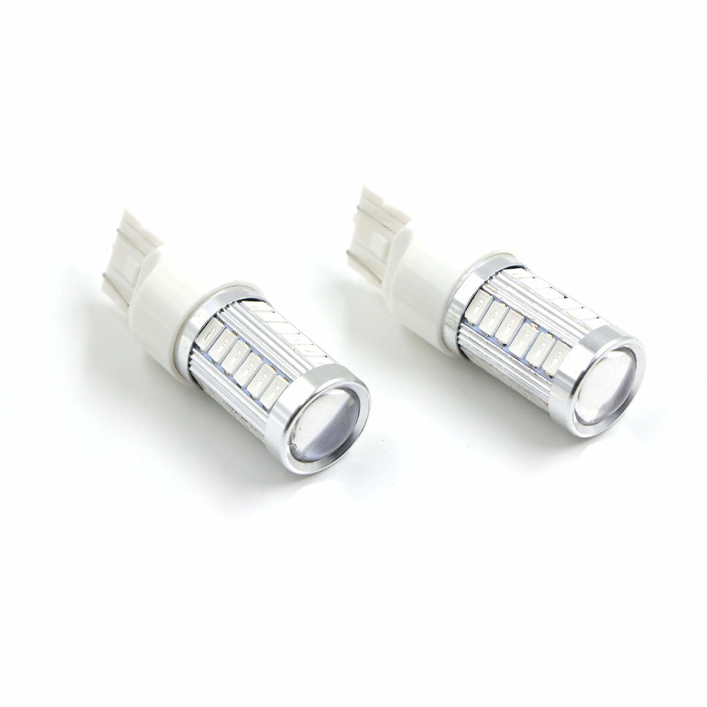2x Röd 7443 W21W T20 33st smd 5730 Generic