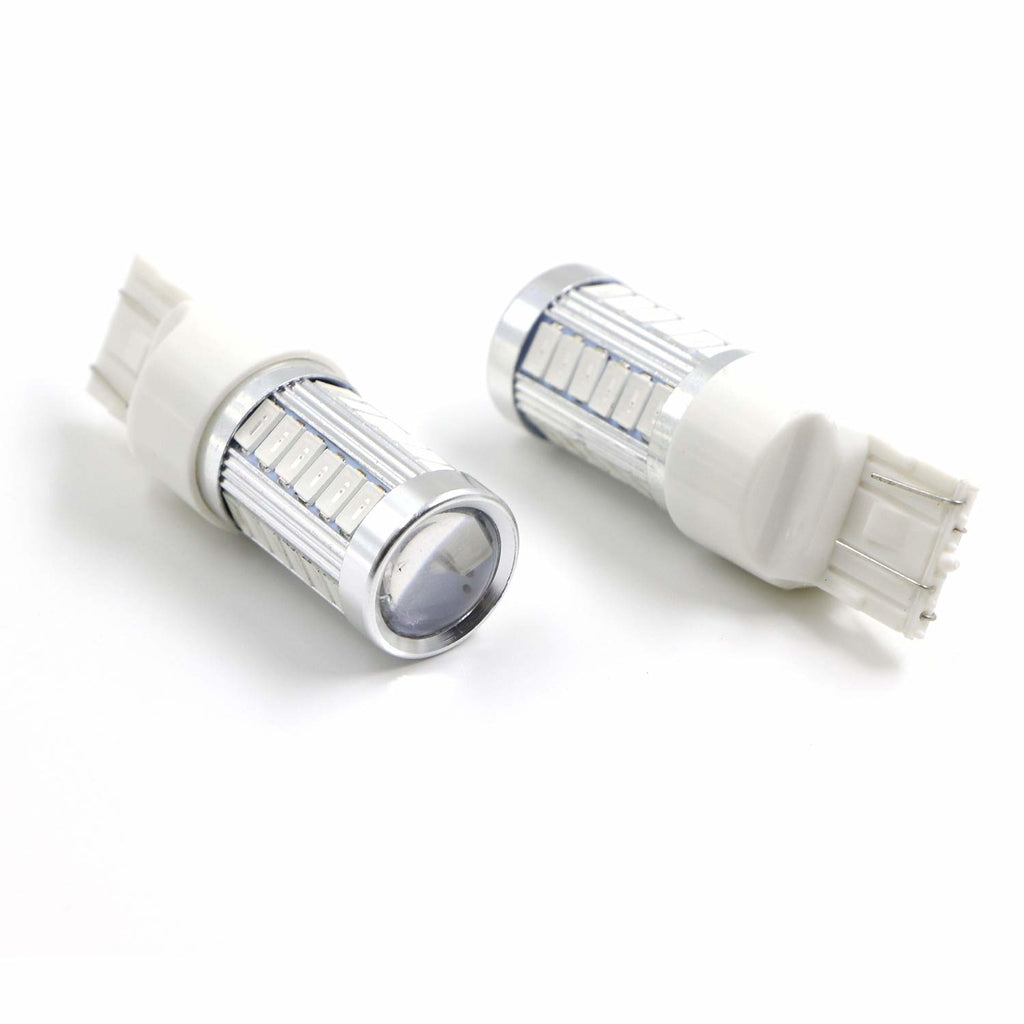 2x Röd 7443 W21W T20 33st smd 5730 Generic