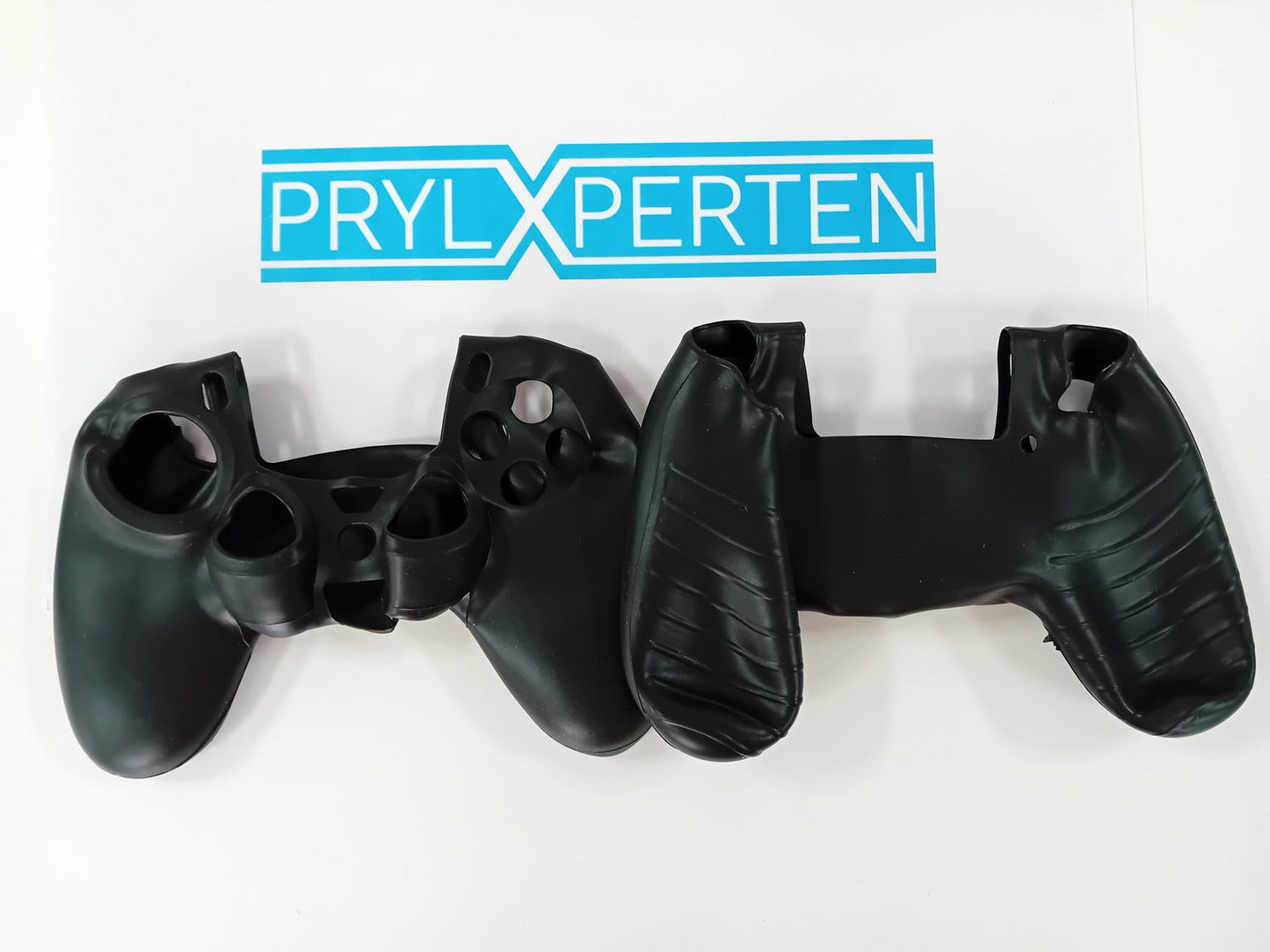 2x Silikon Skydd för Playstation 4 PS4 Kontroll - Svart Generic