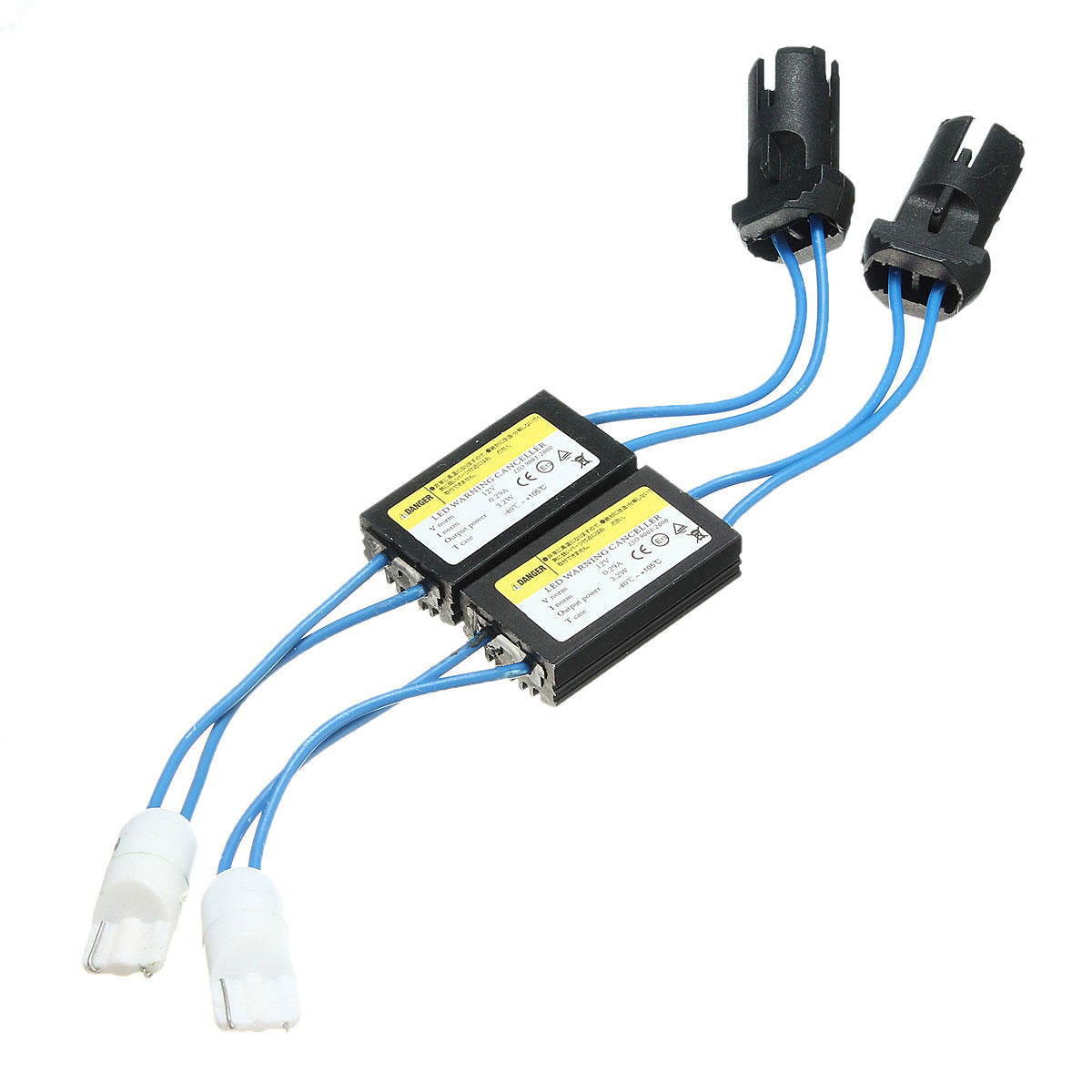 2X T10 w5w Decoder motstånd problemlösare canbus Generic