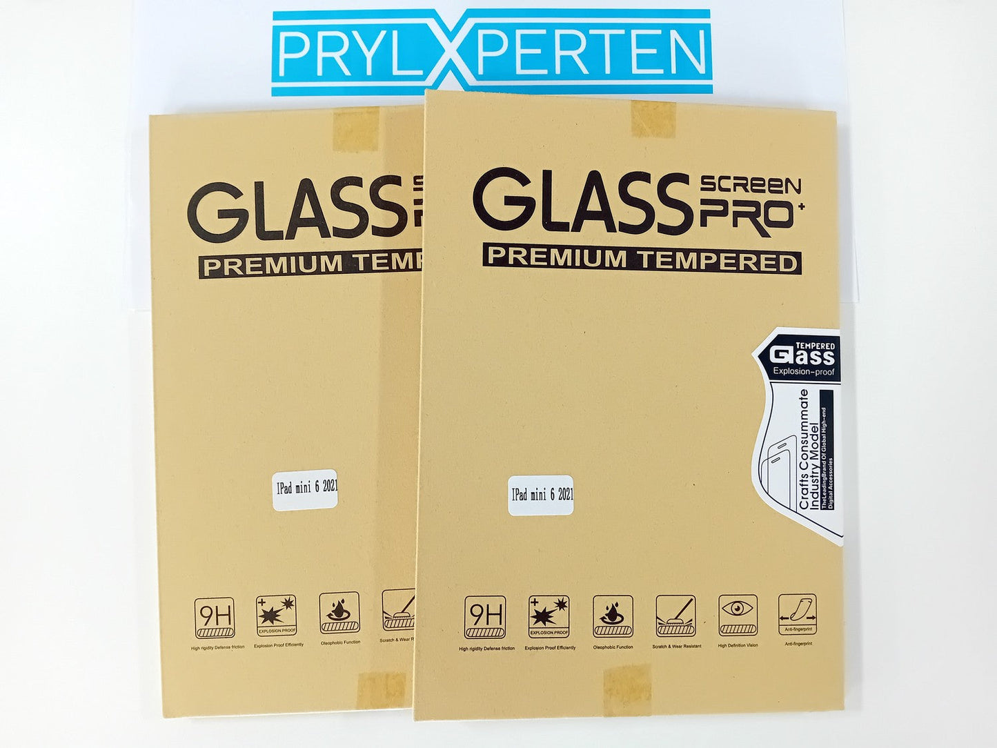 2x Displayskydd i härdat glas till iPad Mini 6 (2021) Generic