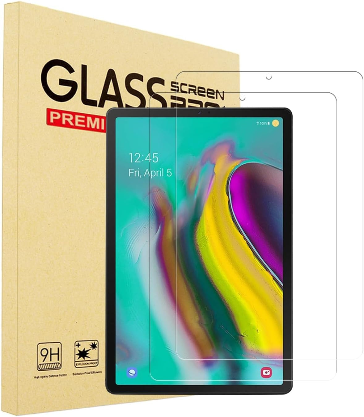 2x Displayskydd i härdat glas till Samsung Galaxy Tab A 10.1 T515 Generic