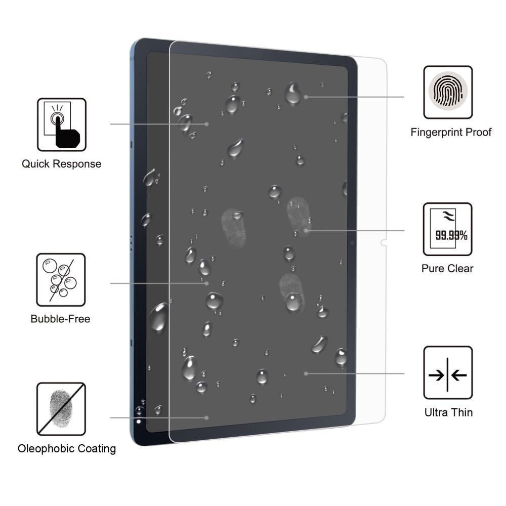 2x Skärmskydd i härdat glas för Samsung Galaxy Tab S7 Plus S8 Plus Generic
