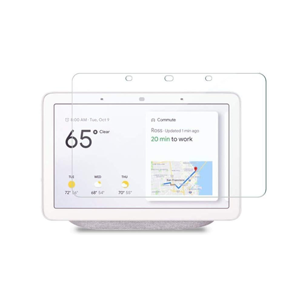 2x Härdat glas skärmskydd Google Nest Hub / Hub 2 7 tum Generic