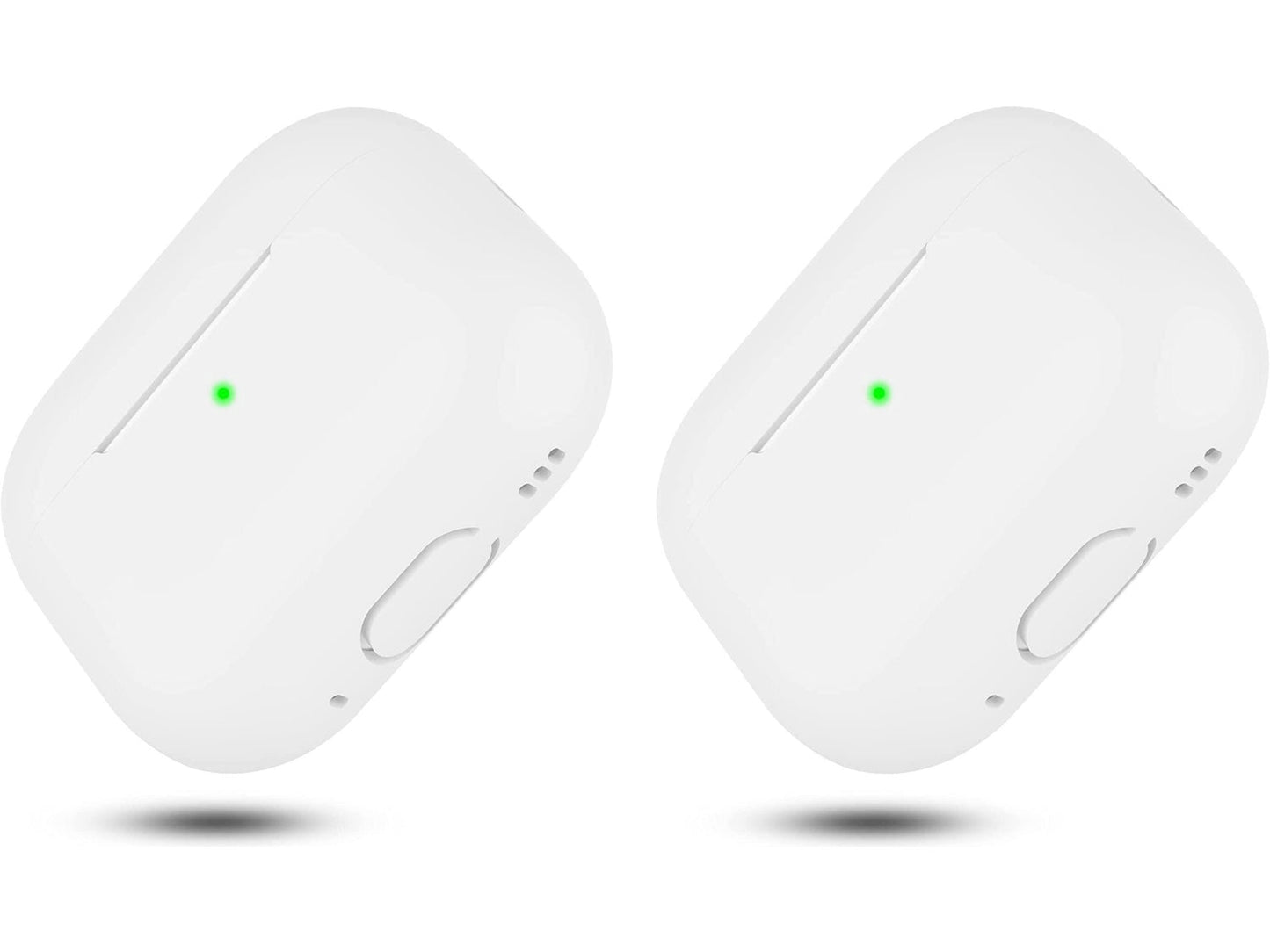 2x Vit Airpods PRO 2 Silikonskal fodral Generic