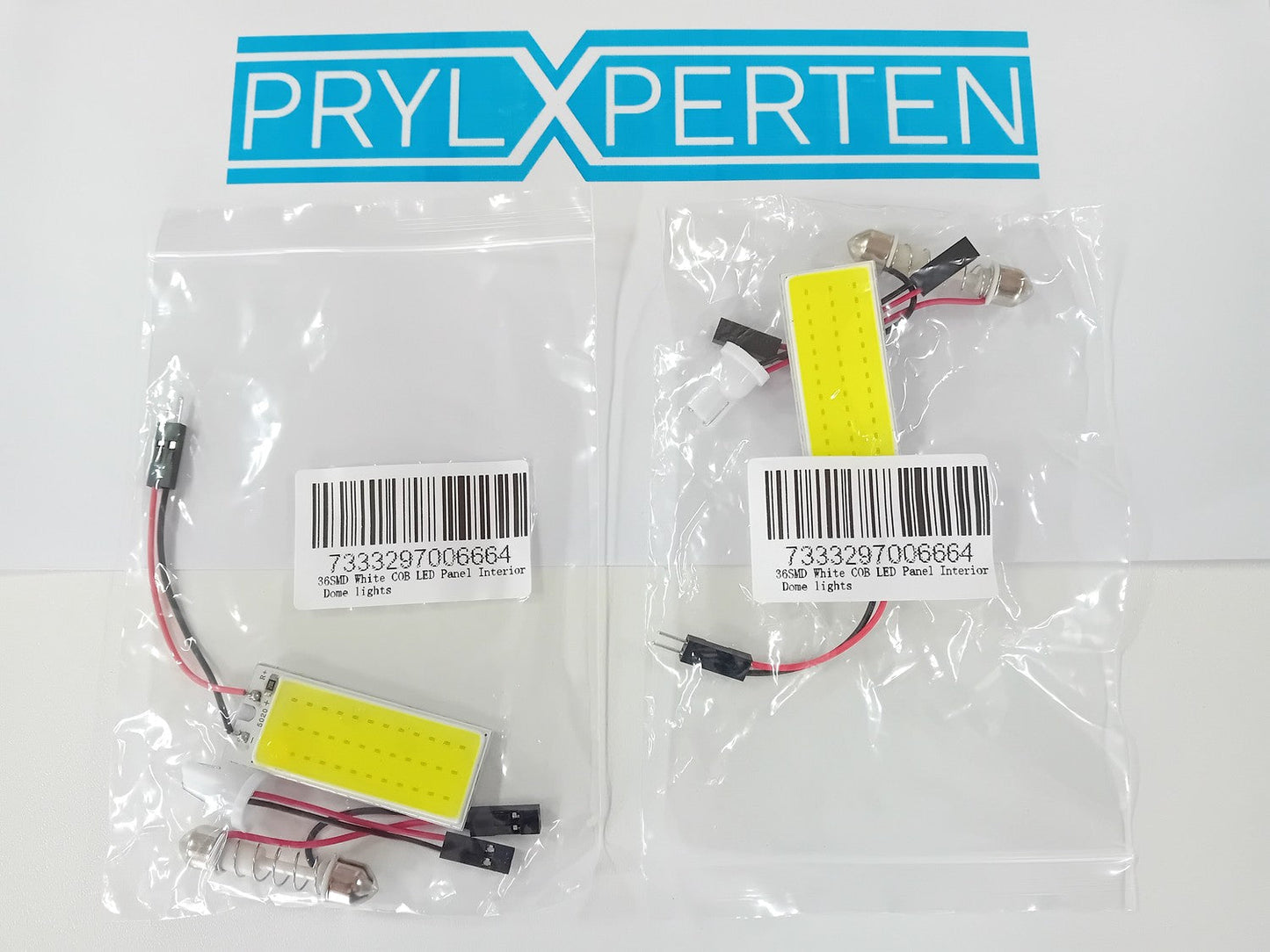 2x Led dome light led panel med Cob 36st Generic