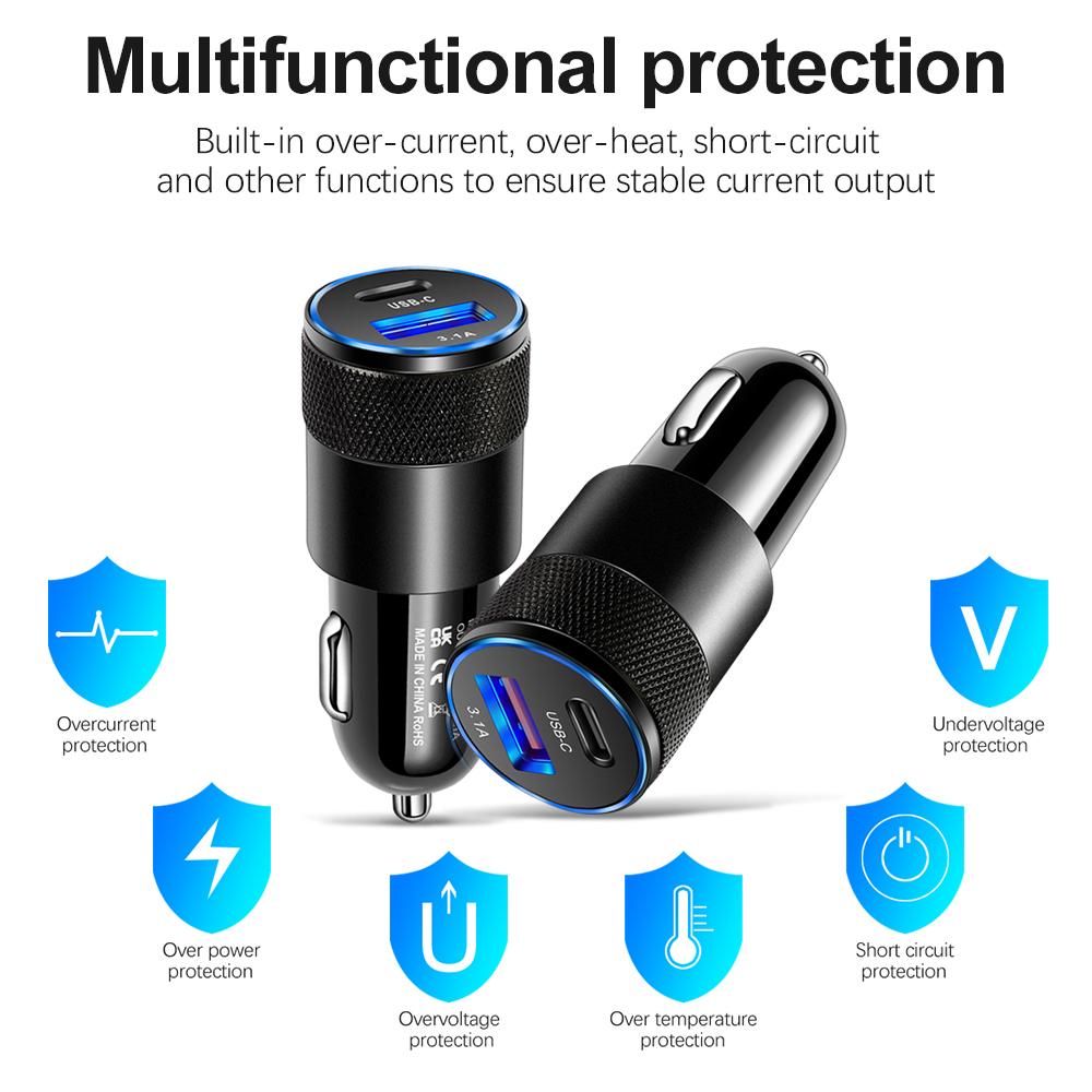 38w Super fast Charge USB C + USB A port Billaddare Generic