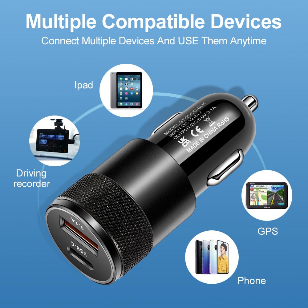 38w Super fast Charge USB C + USB A port Billaddare Generic
