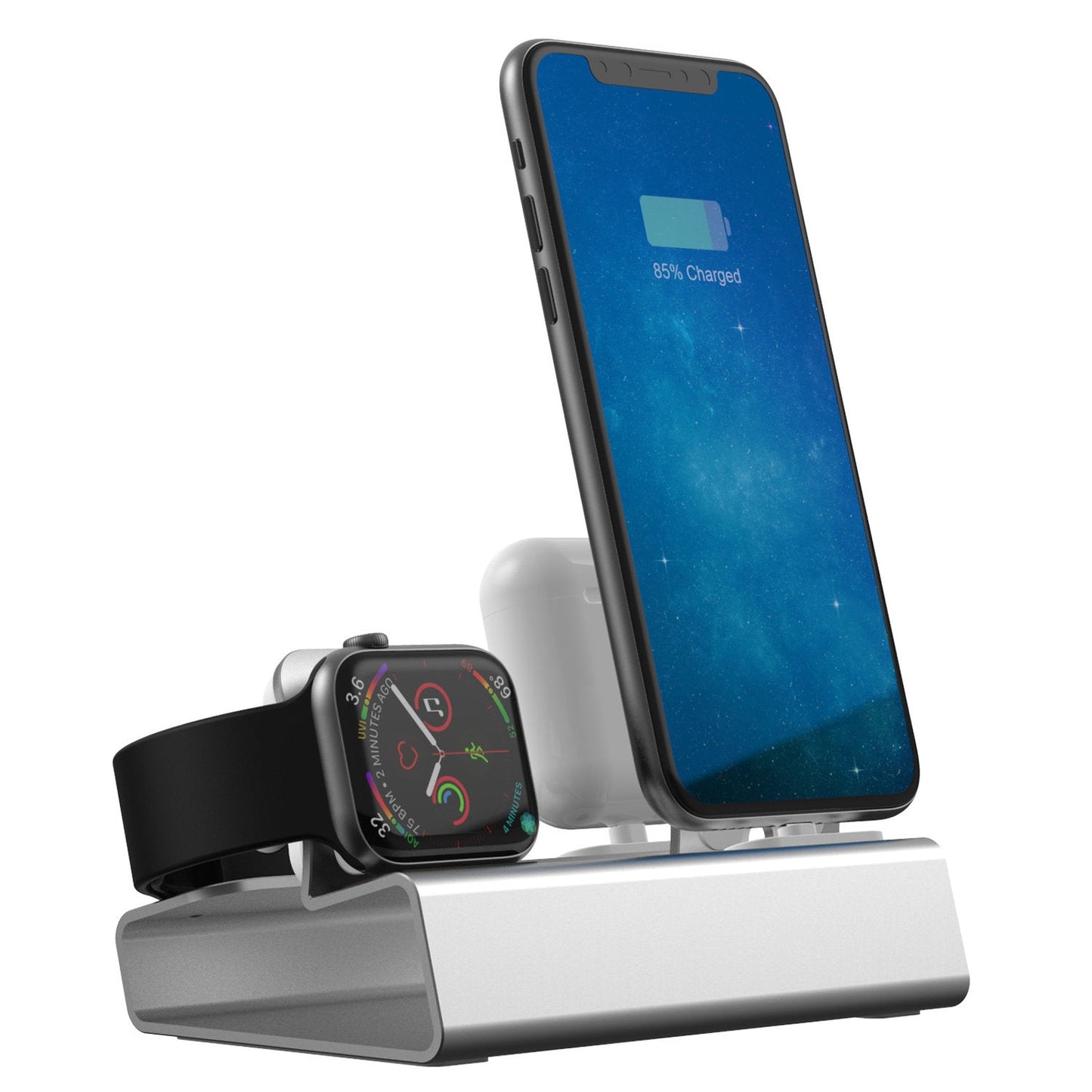 3 - 1 Laddningsstation För iPhone, Apple Watch, AirPods Generic