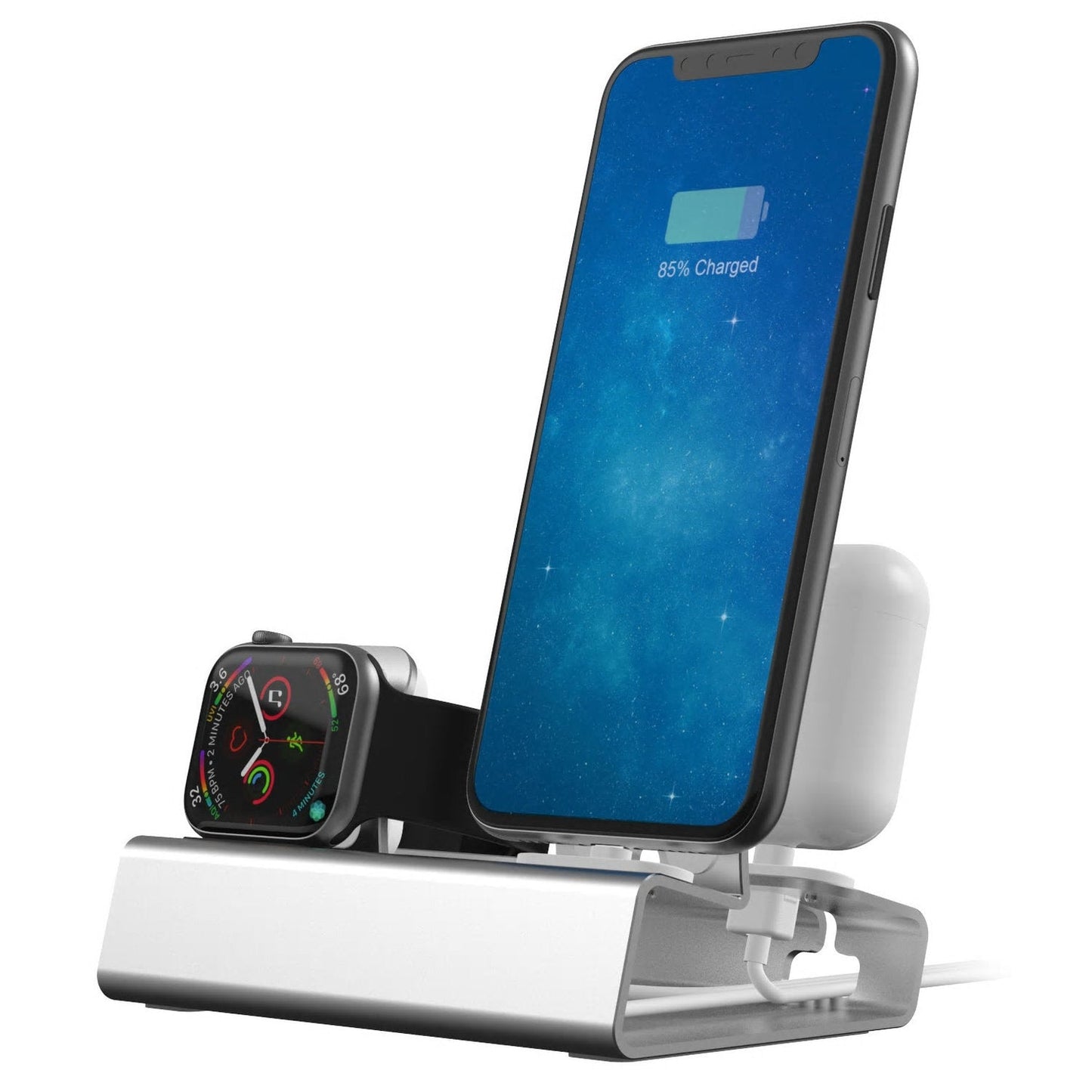 3 - 1 Laddningsstation För iPhone, Apple Watch, AirPods Generic