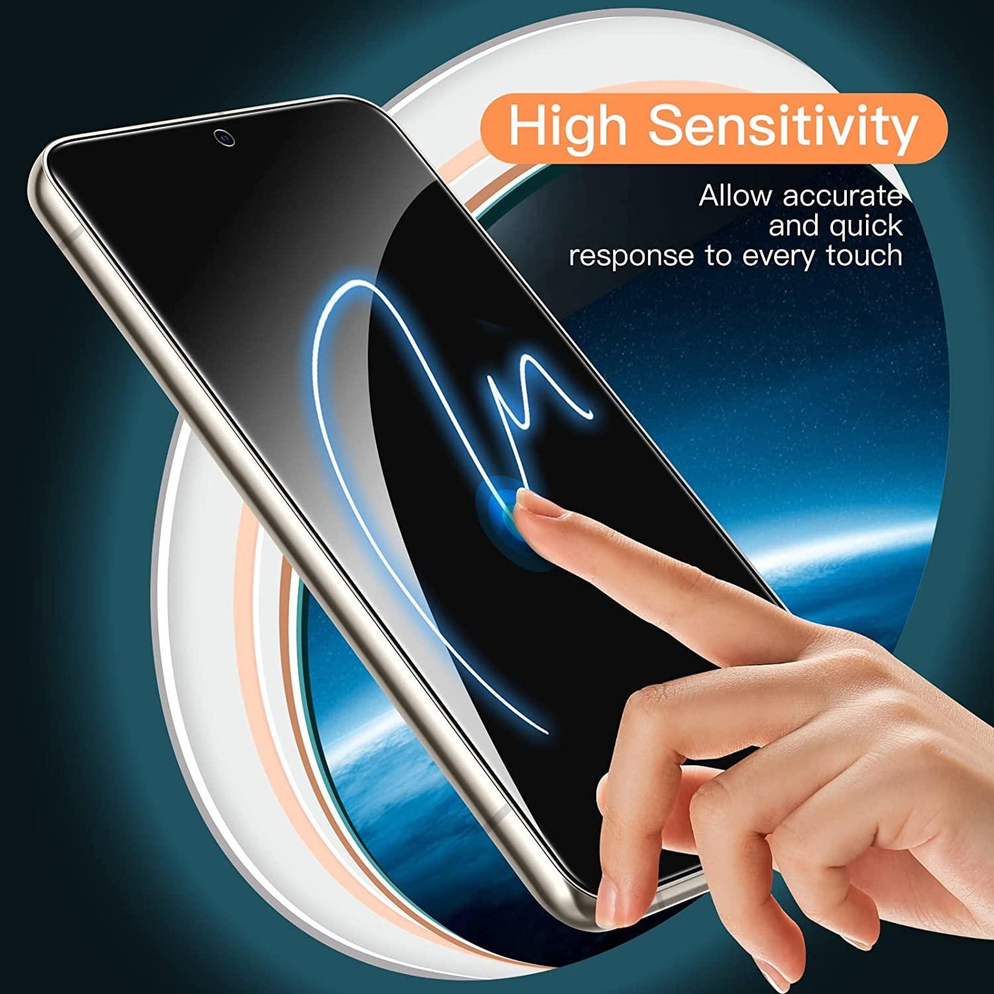 3X Härdat Glasskydd Samsung S23+ / S23 Plus Full Fit Generic