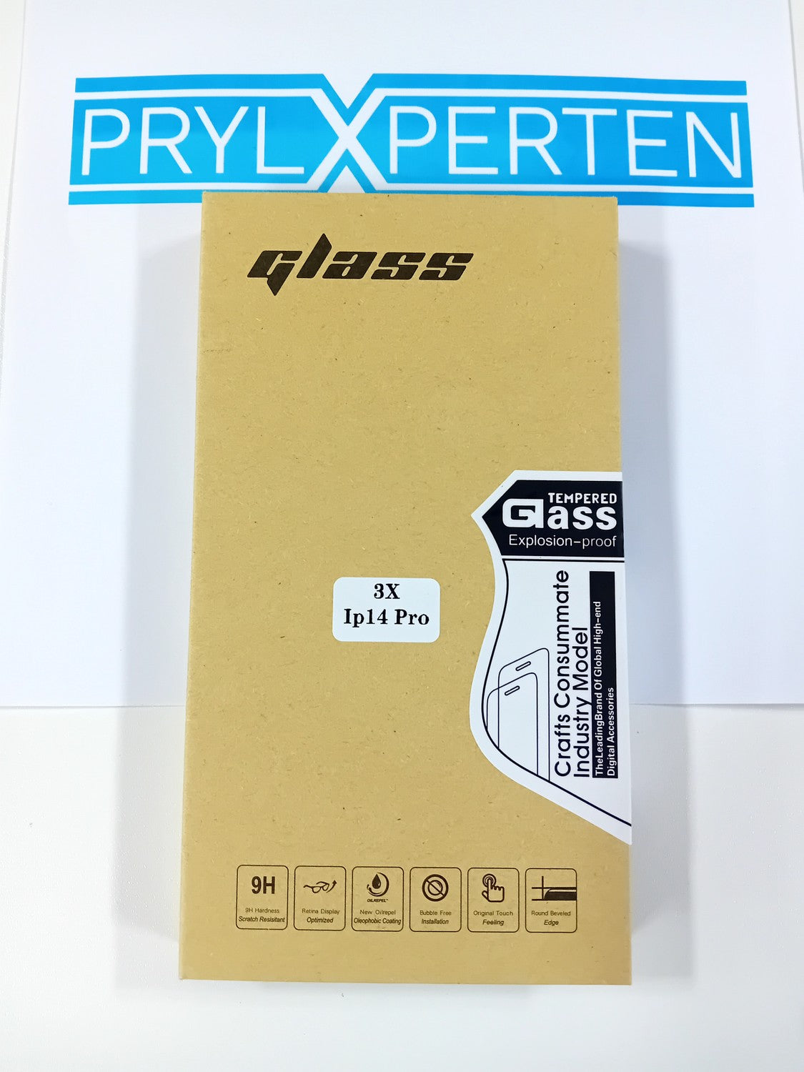 3X Härdat Glasskydd iPhone 13/14 13 Pro /14 Pro Generic
