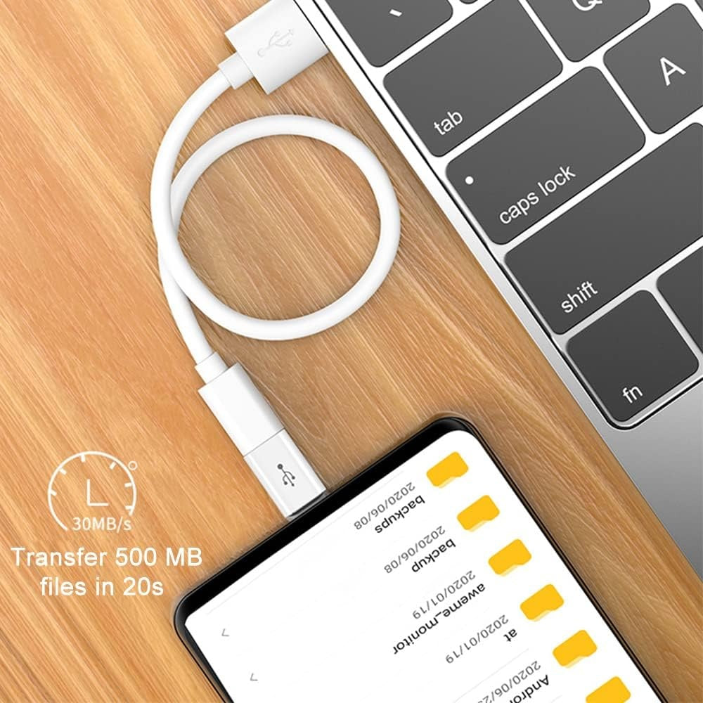 3x Adapter Micro-USB till USB-C-hane USB C hane Generic
