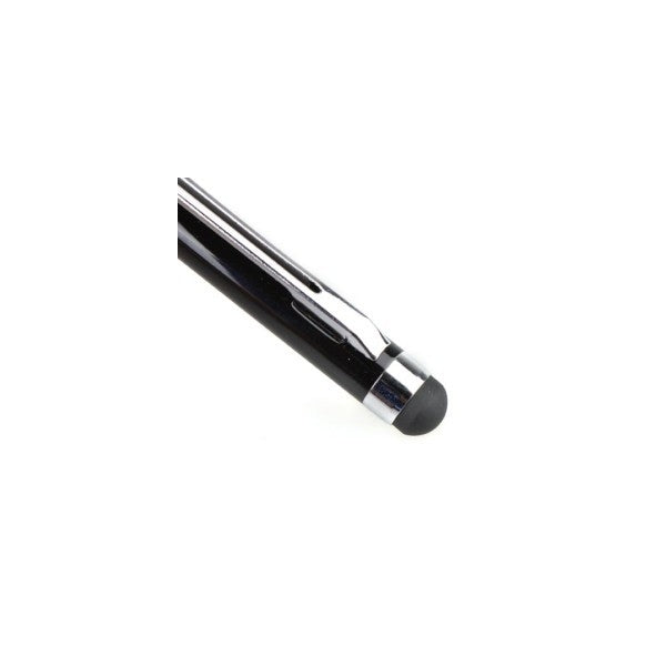 3x Svart 2 i 1 kulspets + Stylus Penna för iPad, iPhone + flera.. Generic