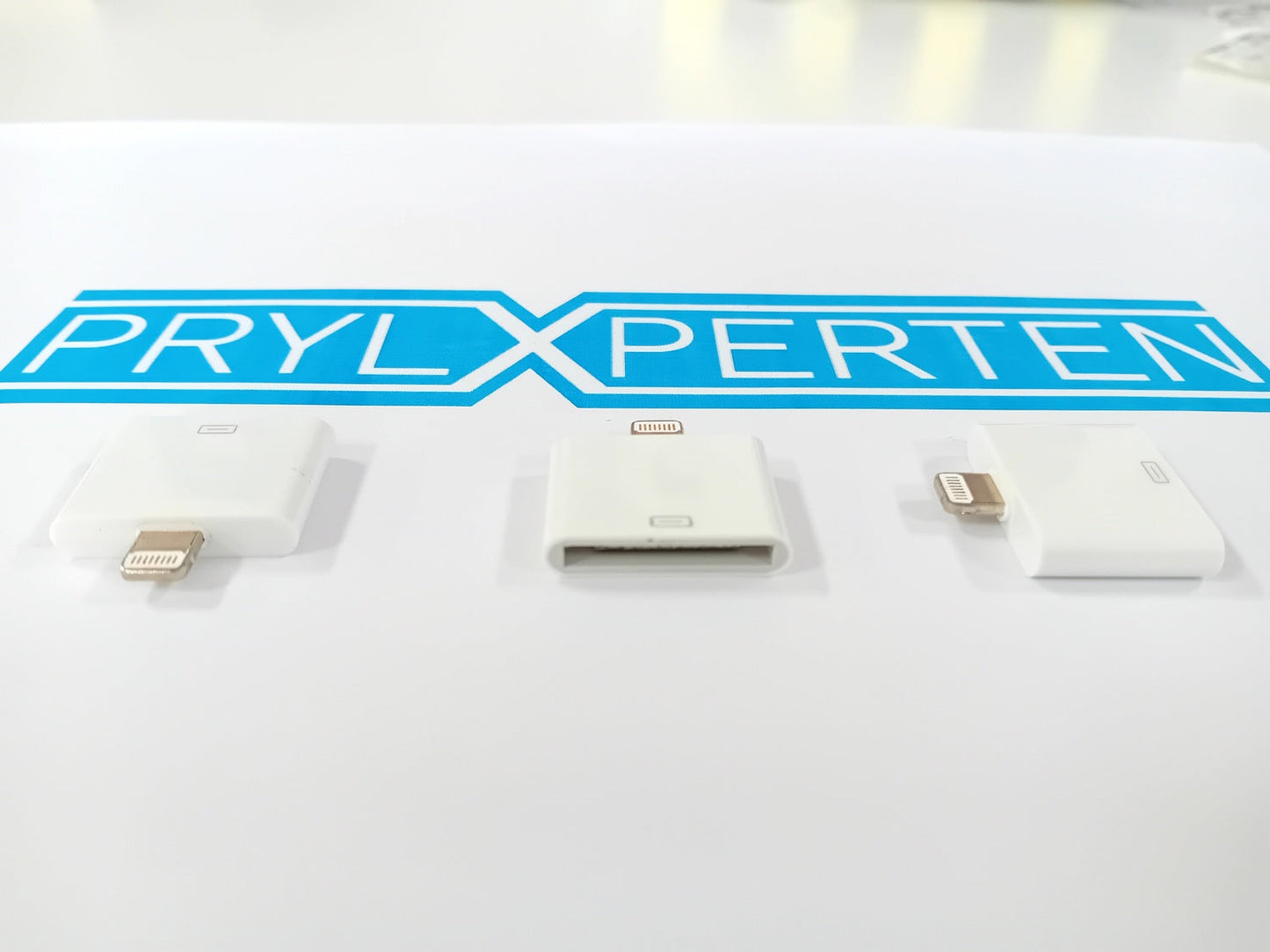 3x Lightning 30-pin till 8-pin adapter för iPhone, iPad Generic