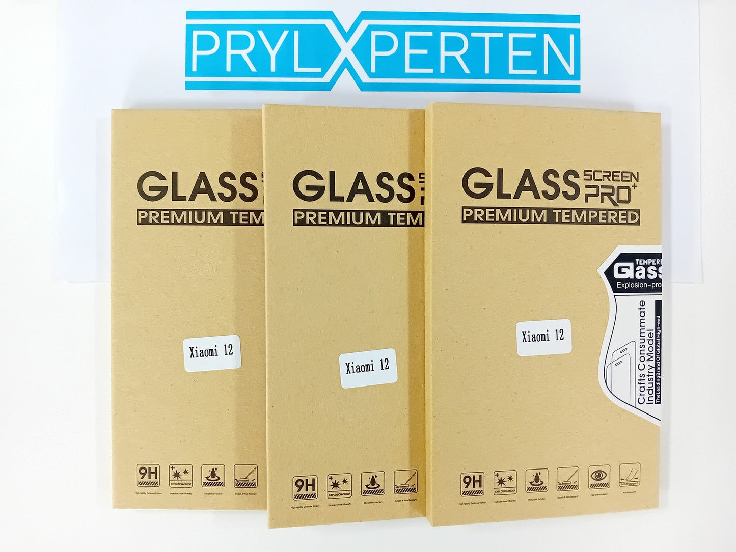 3x Skärmskydd i Härdat Glas för Xiaomi Mi 12 Generic