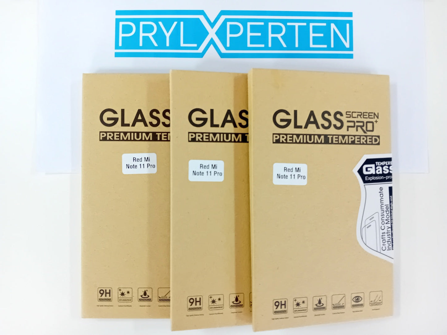3x Skärmskydd i Härdat Glas för Xiaomi Redmi Note 11 Pro Generic