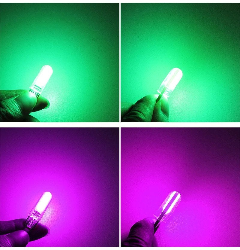 4X CANBUS T10 W5W 12 LED - Lila Generic
