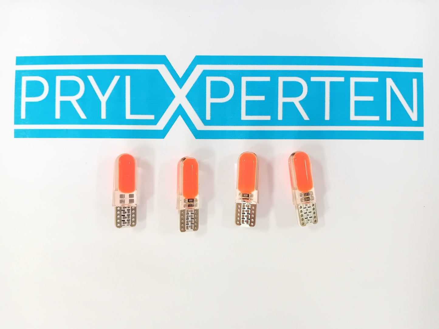4X CANBUS T10 W5W 12 LED - Röd Generic