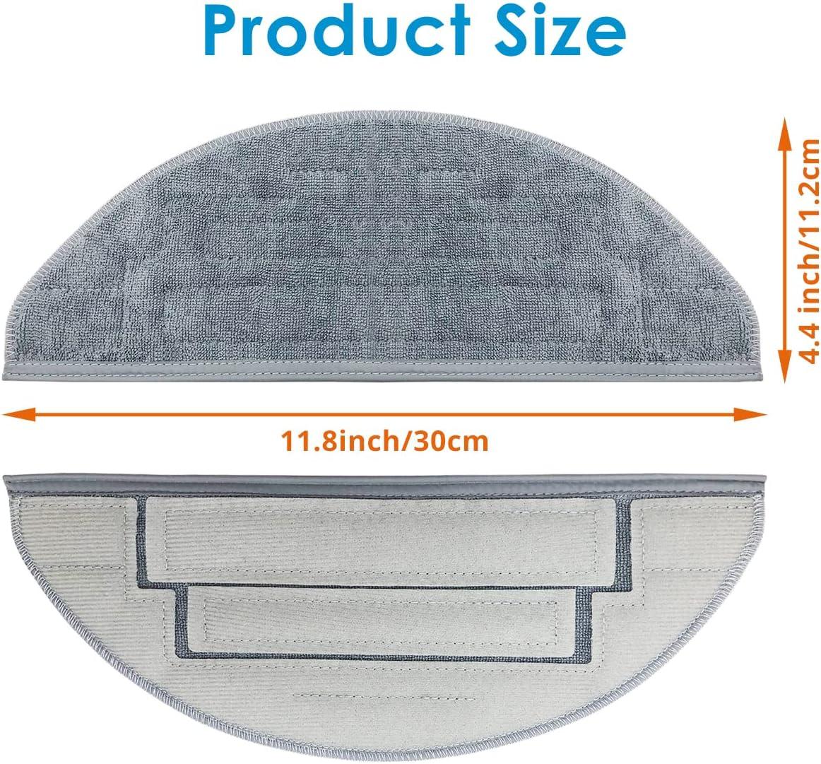 5x Moppdukar för Xiaomi Roborock S8 pro ultra Generic