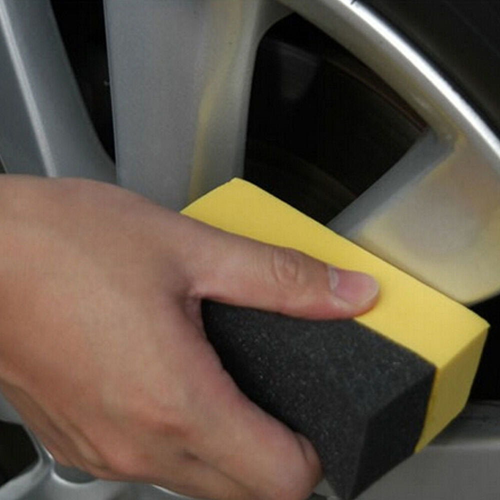 6X Tyre Applicator, Däck Svamp Perfekt till däckglans Generic