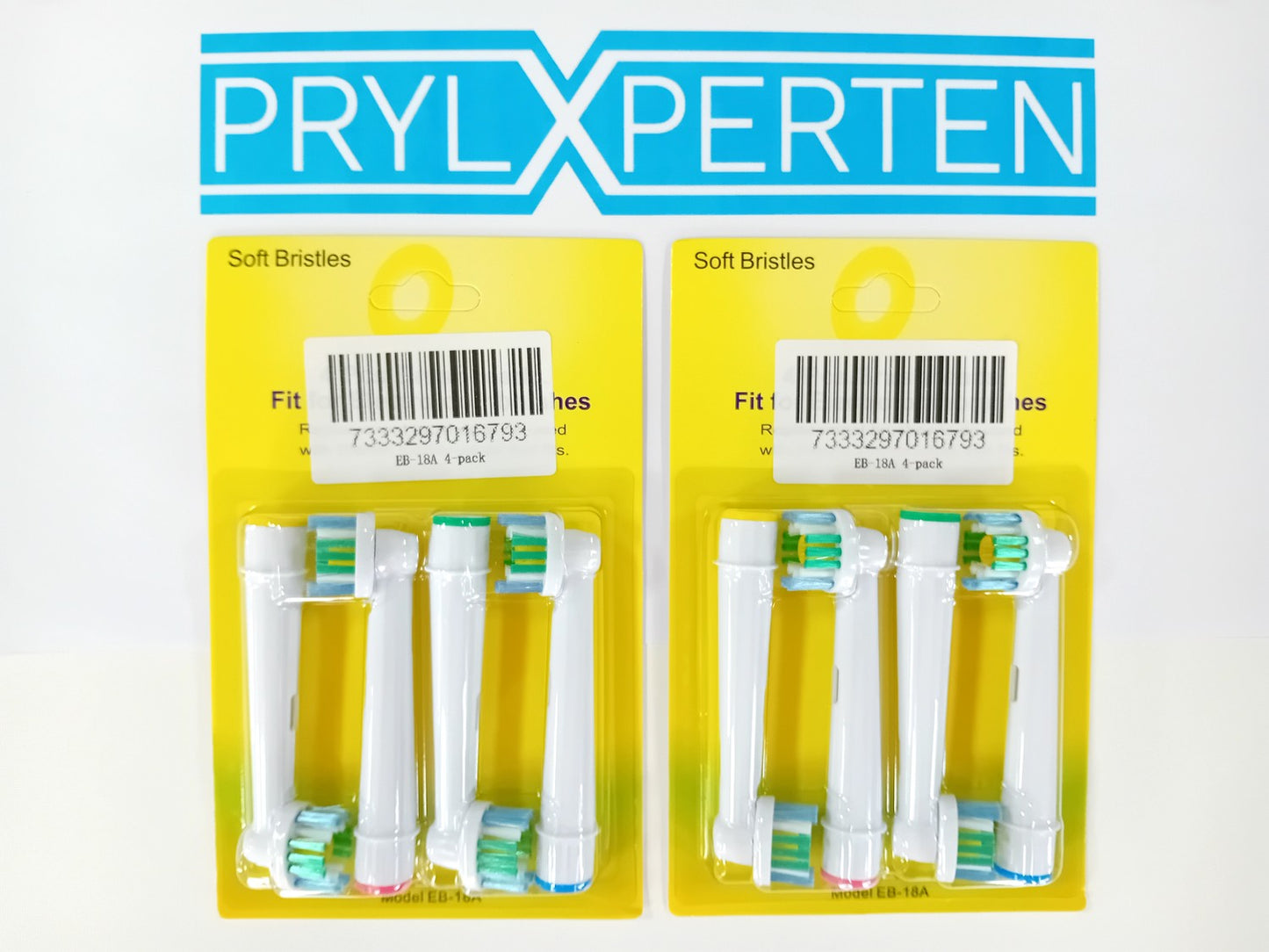8-pack Oral-B Kompatibla Tandborsthuvuden EB-18A Generic