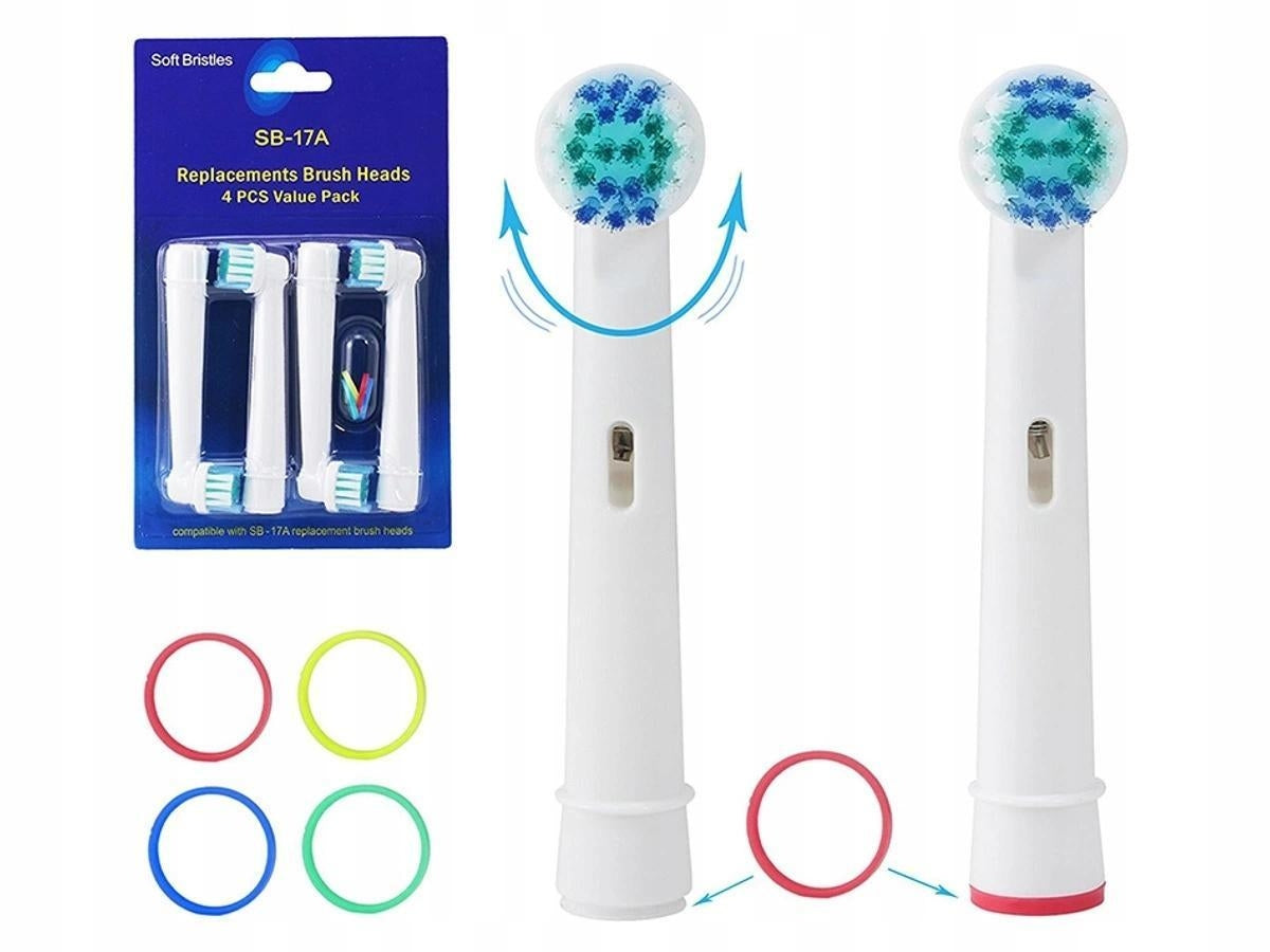 8-pack Oral-B Kompatibla Tandborsthuvuden SB-17A Generic